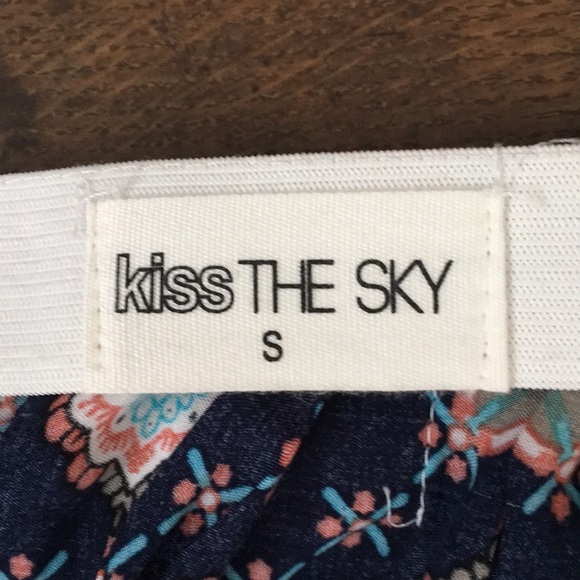 Kiss The Sky Crochet Top Print Festival Dress - Picture 8 of 8